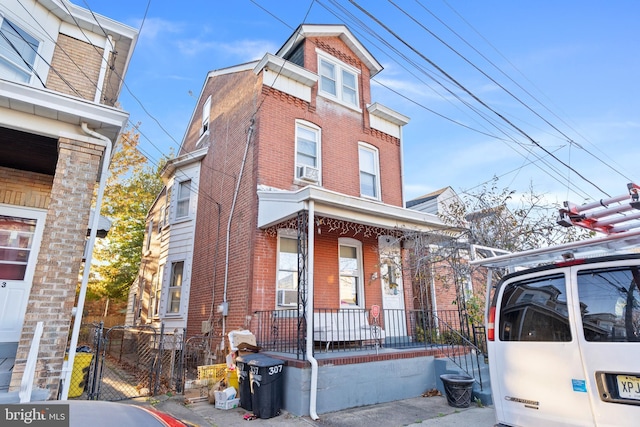 307 Commonwealth Ave, Trenton, NJ 08629 - view of front facade with brick siding and covered porch