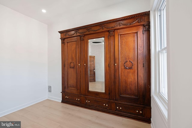 view of closet