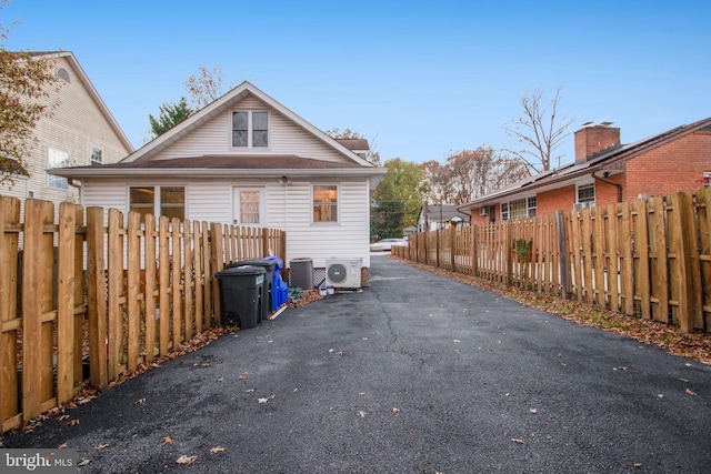 view of property exterior