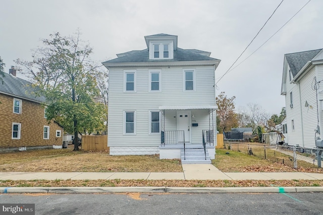 view of front of house