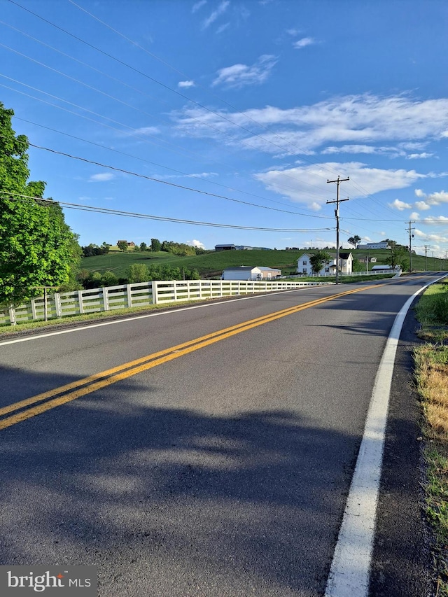 view of road