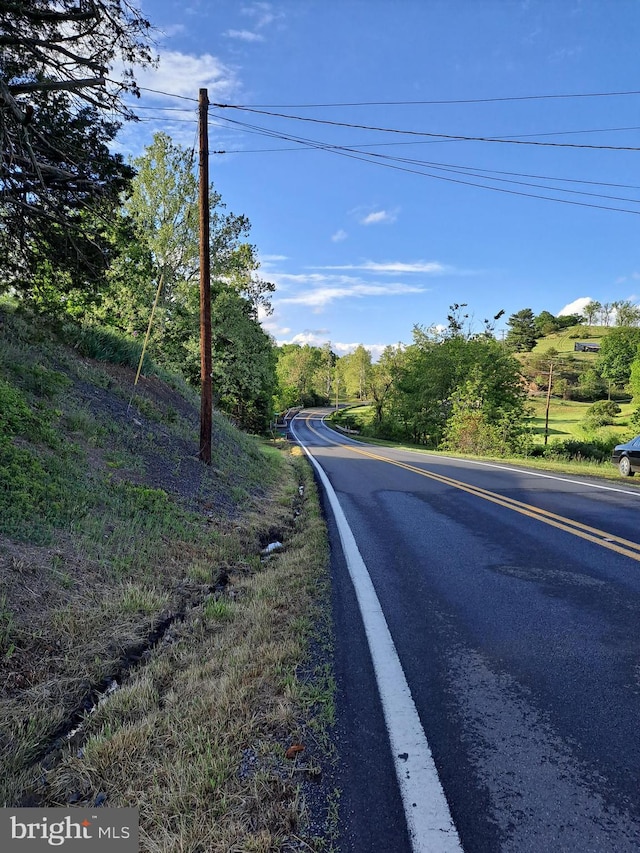 view of road