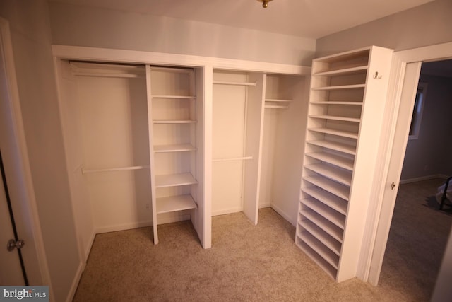 view of closet