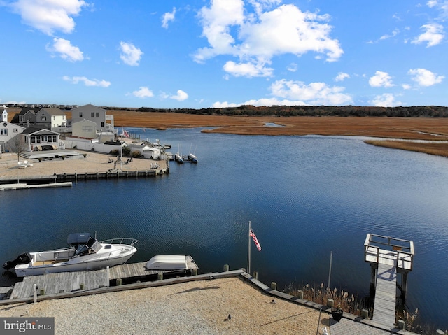 35 Walkill Rd, Little Egg Harbor Twp, NJ 08087 - dock area featuring a water view