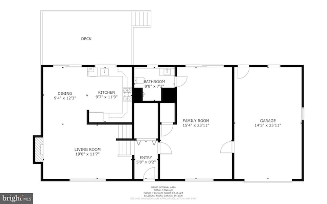 35 Walkill Rd, Little Egg Harbor Twp, NJ 08087 - property floor plan