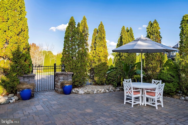 view of patio / terrace