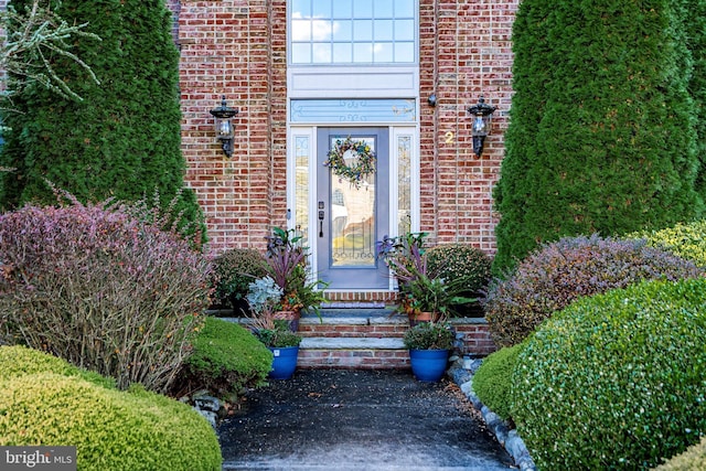 view of property entrance