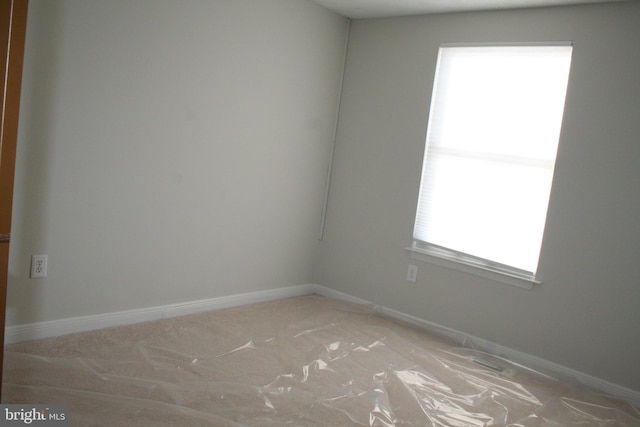 view of empty room