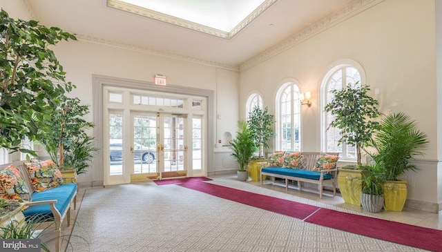 view of building lobby