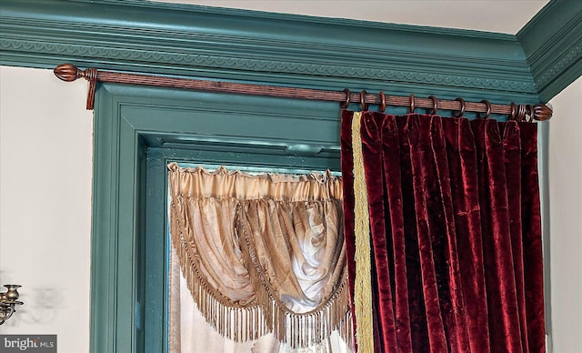 details with crown molding