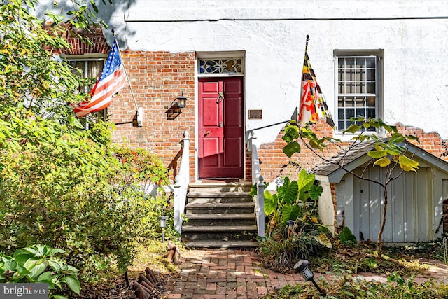 view of property entrance