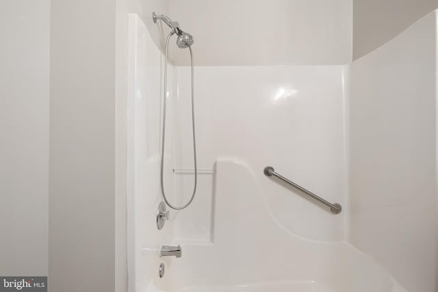 bathroom featuring tub / shower combination