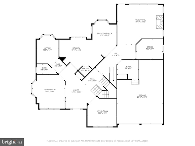 7238 Farr St, Annandale, VA 22003 - floor plan / room layout