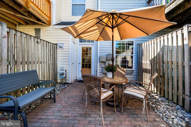 view of patio / terrace