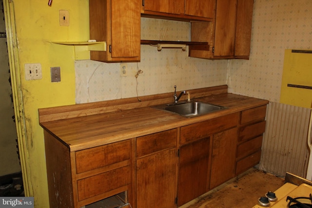 kitchen with sink