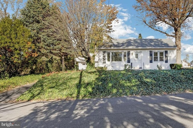 view of ranch-style house