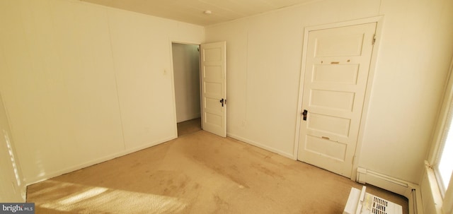 unfurnished bedroom with carpet