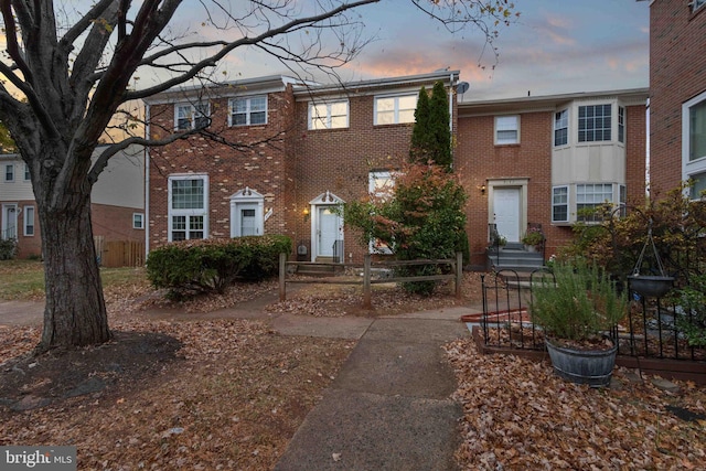 view of townhome / multi-family property