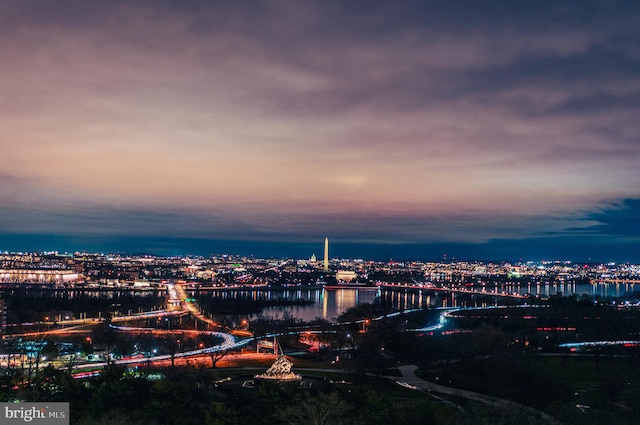 city view with a water view