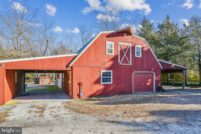 4555 Snow Hill Rd, Salisbury, MD 21804 - view of barn with driveway