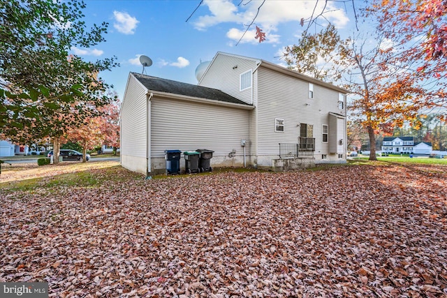 view of rear view of house