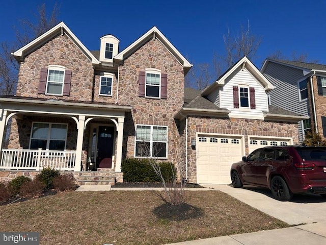 view of front of home featuring a porch