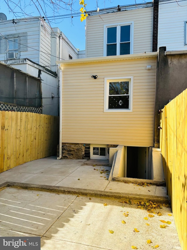 view of rear view of house