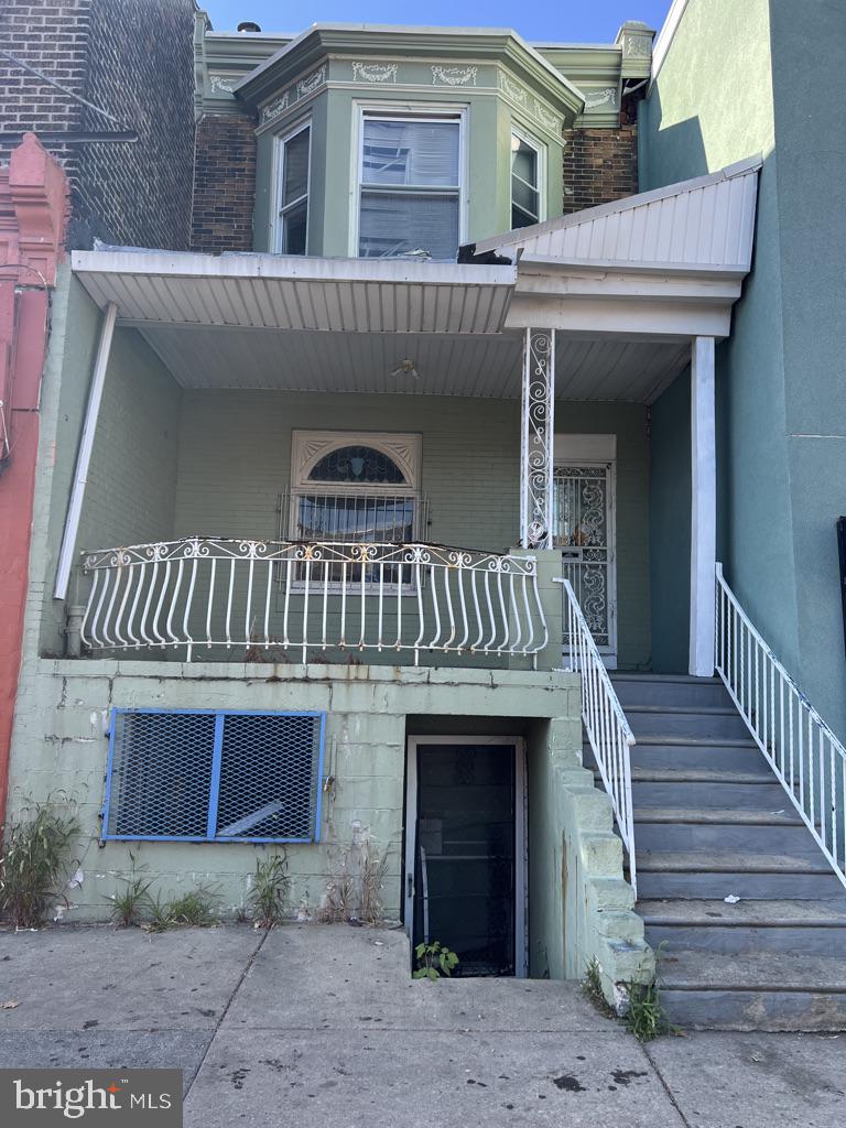 exterior space with covered porch