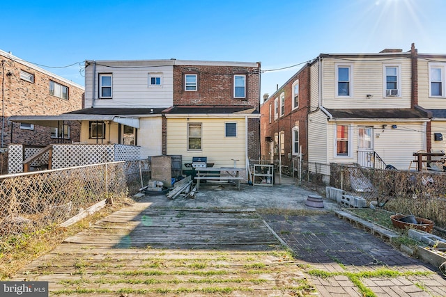 view of rear view of property