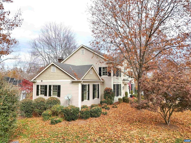 view of home's exterior