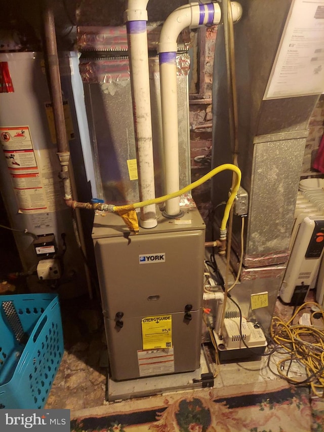 utilities with gas water heater