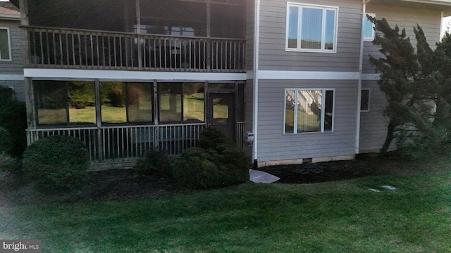 33945 Middleton Cir Unit 1, Lewes, DE 19958 - back of property with a lawn