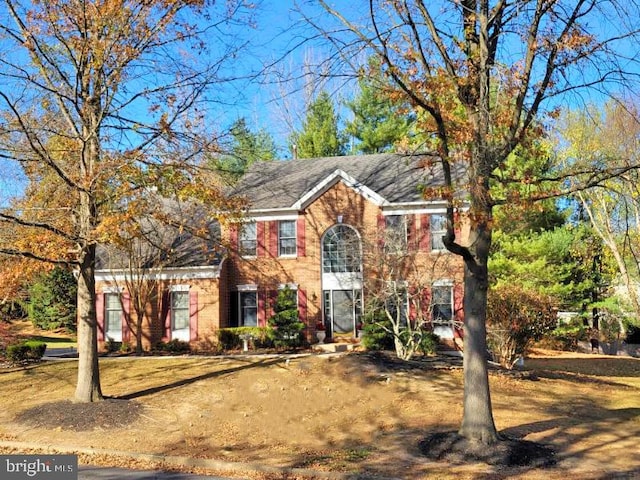 view of colonial inspired home