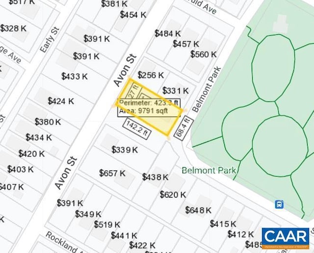 0 Avon St, Charlottesville VA, 22902 land for sale