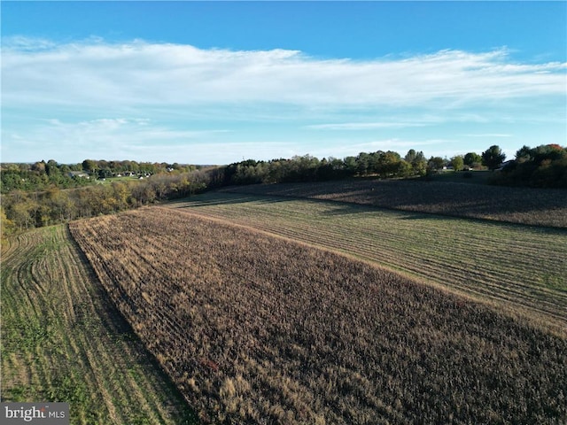 exterior space featuring a rural view