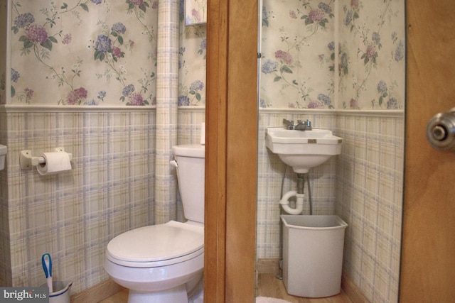 bathroom with toilet