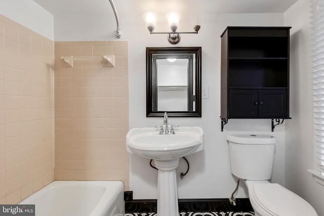 bathroom with toilet