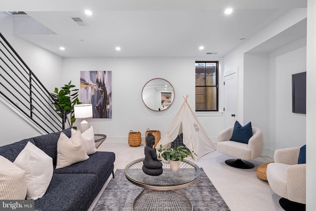 view of living room