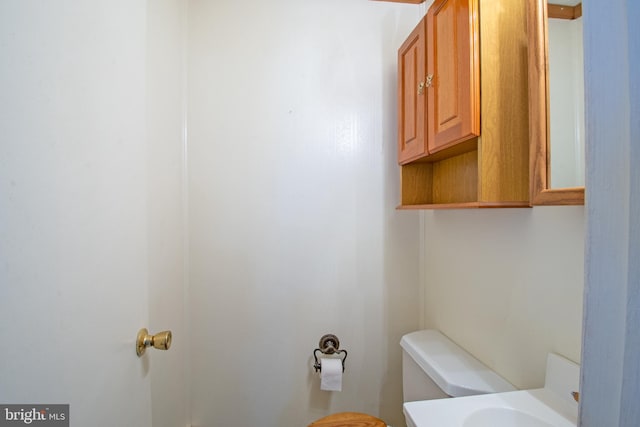 bathroom with toilet