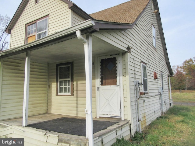 8240 Greenleek Hill Rd, Nanjemoy, MD 20662 - view of property exterior with roof with shingles