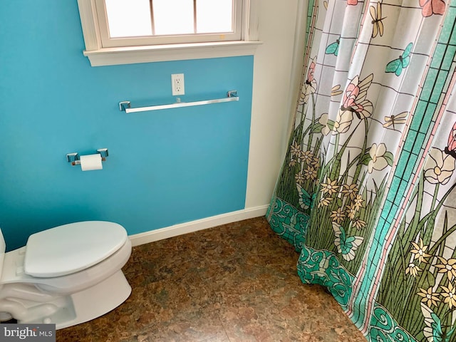 bathroom with toilet