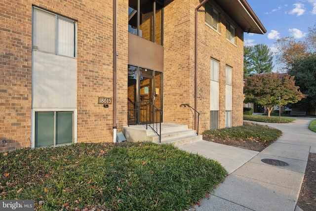 view of entrance to property