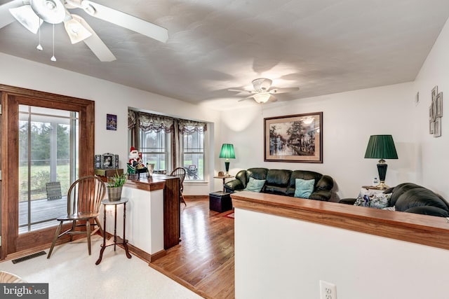 310 Updyke Rd, Littlestown, PA 17340 - office with a ceiling fan and baseboards