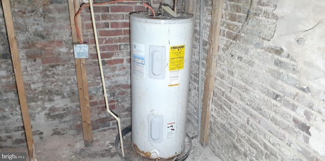 utilities featuring electric water heater