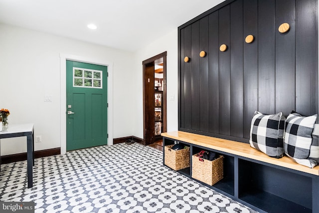 view of mudroom