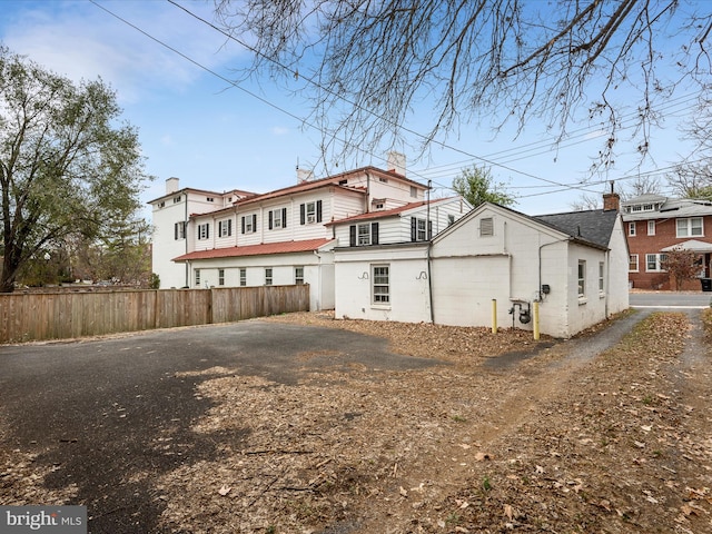 view of back of house