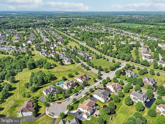 aerial view