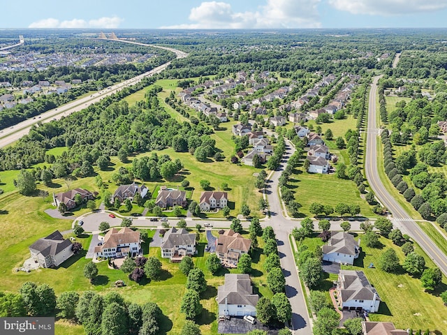 aerial view