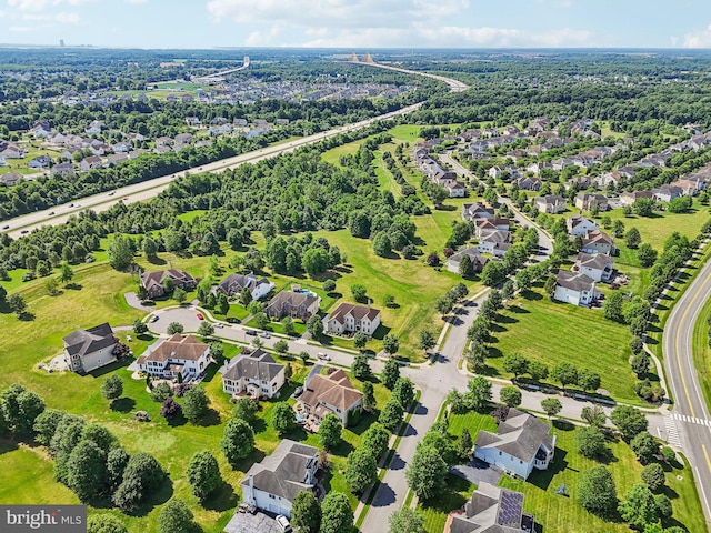 aerial view