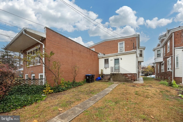 view of rear view of property